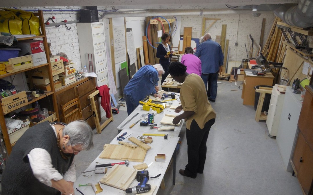 Août 2015 – Créneaux élargis pour accéder à l’Atelier…venez bricoler !